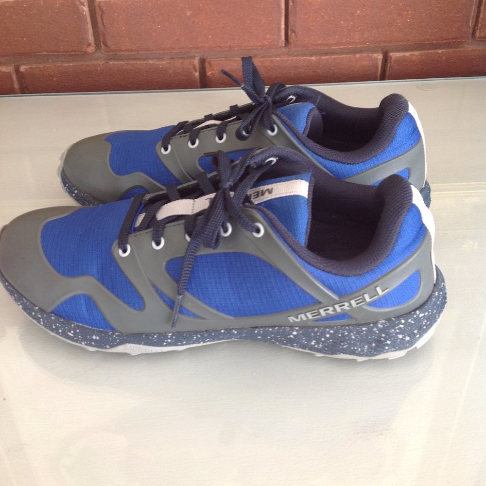 Sz 6.5 Blue & Gray Merrell Athletic Shoes